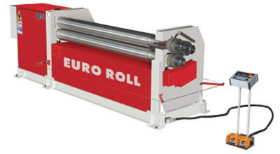 10' x 3/16" EURO ROLL ... HYDRAULIC PLATE ROLL